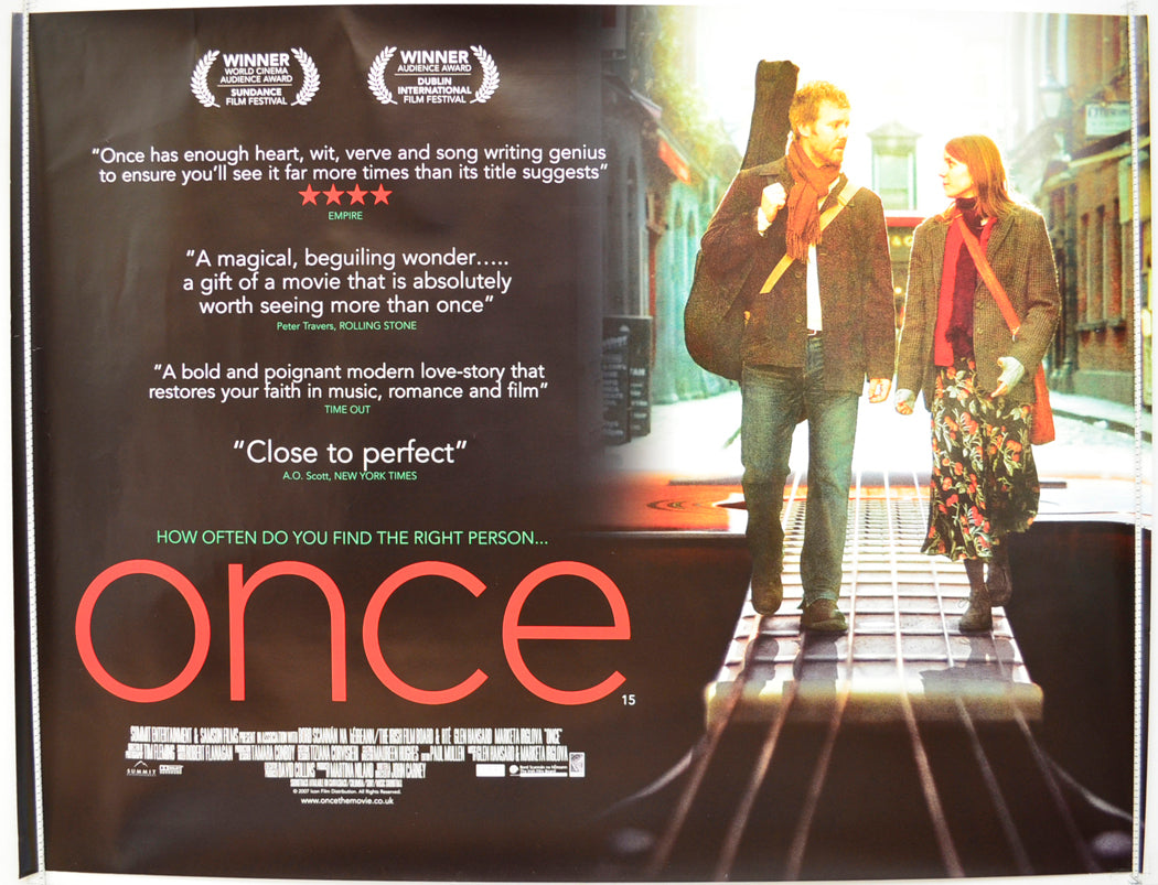 Once Original Quad Poster - Film Poster - Movie Poster  