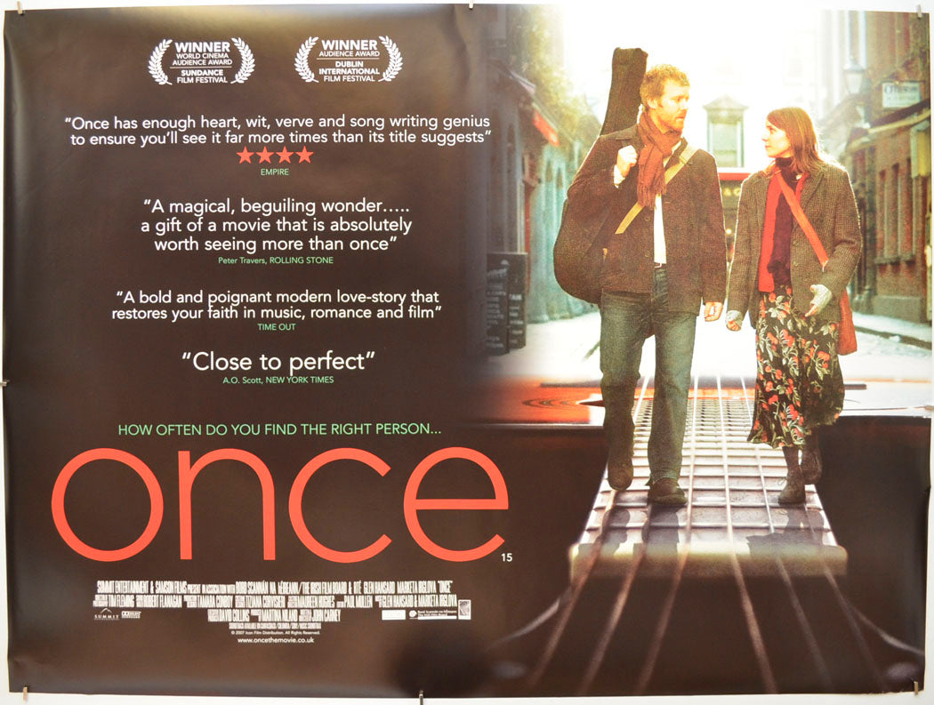 Once Original Quad Poster - Film Poster - Movie Poster