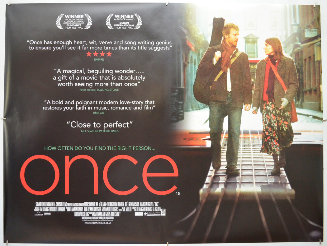 Once Original Quad Poster - Film Poster - Movie Poster