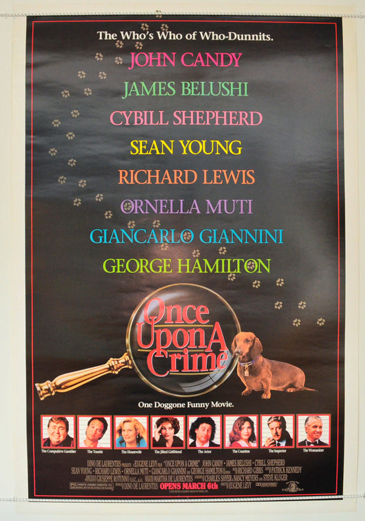 Once Upon A Crime  Original One Sheet Poster - Film Poster - Movie Poster 