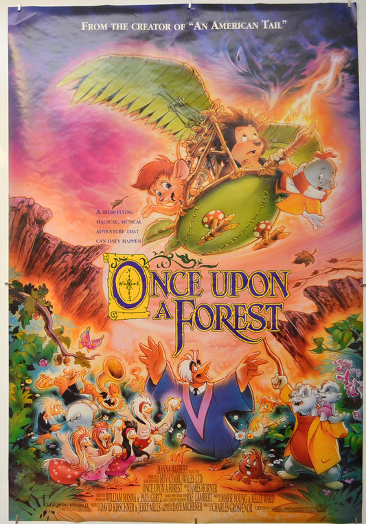 Once Upon A Forest Original One Sheet Poster - Film Poster - Movie Poster