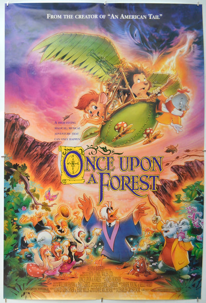 Once Upon A Forest Original One Sheet Poster - Film Poster - Movie Poster