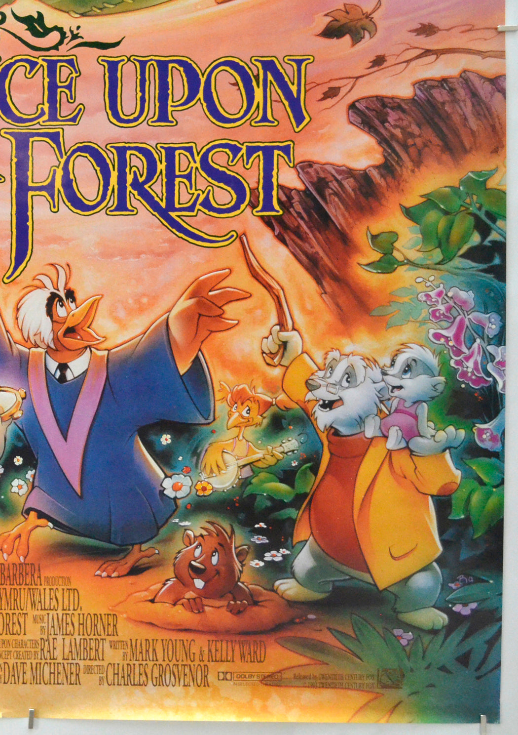 ONCE UPON A FOREST (Bottom Right) Cinema One Sheet Movie Poster 