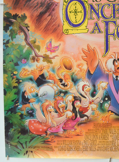 ONCE UPON A FOREST (Bottom Left) Cinema One Sheet Movie Poster 