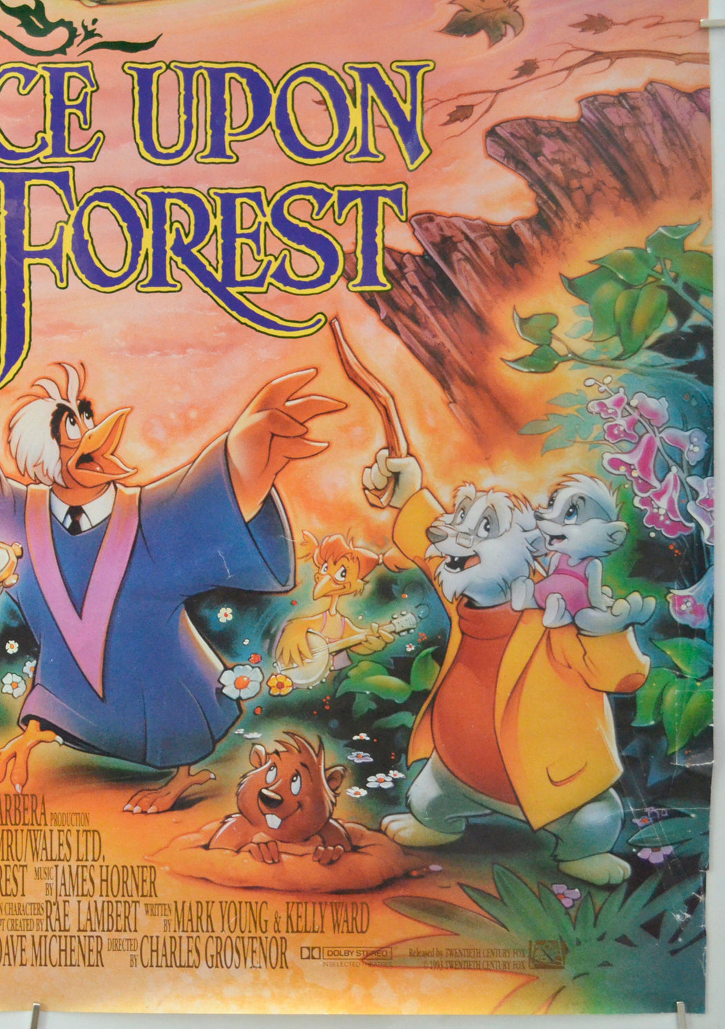 ONCE UPON A FOREST (Bottom Right) Cinema One Sheet Movie Poster 