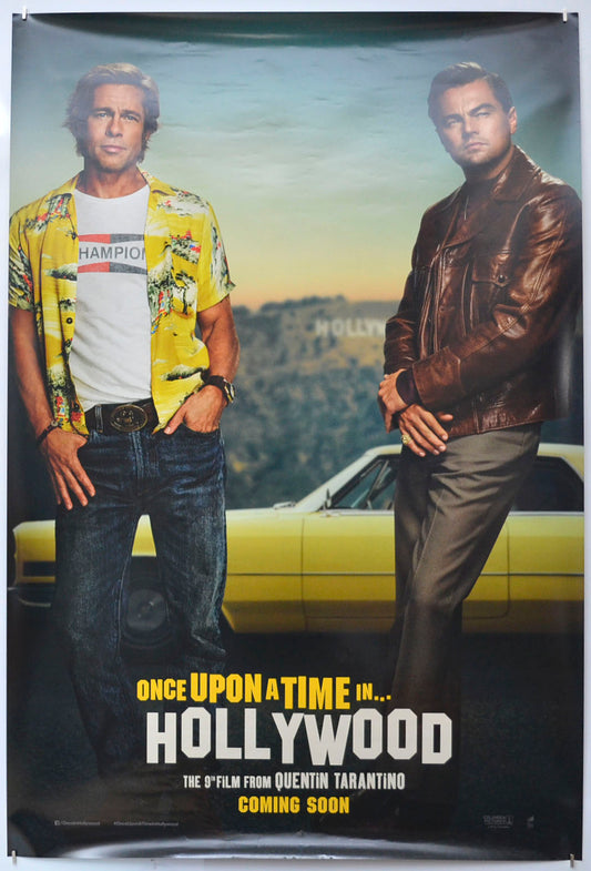 Once Upon A Time In Hollywood (Teaser / Advance Version A) Original One Sheet Poster - Film Poster - Movie Poster