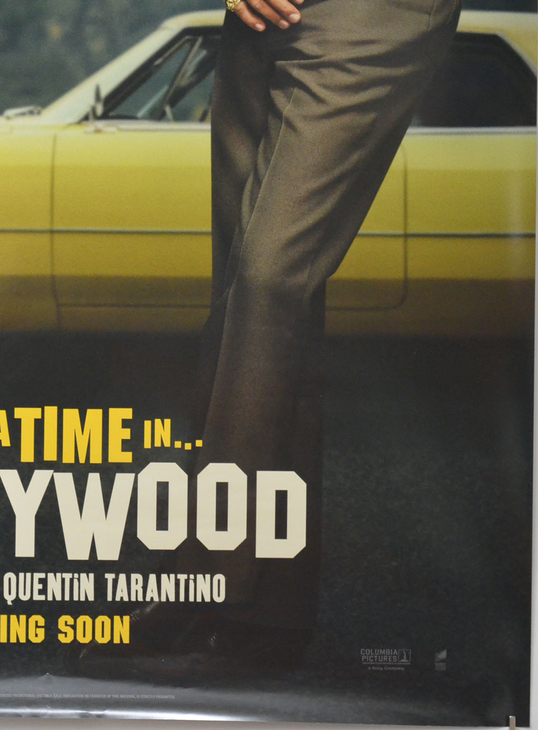 ONCE UPON A TIME IN HOLLYWOOD (Bottom Right) Cinema One Sheet Movie Poster 