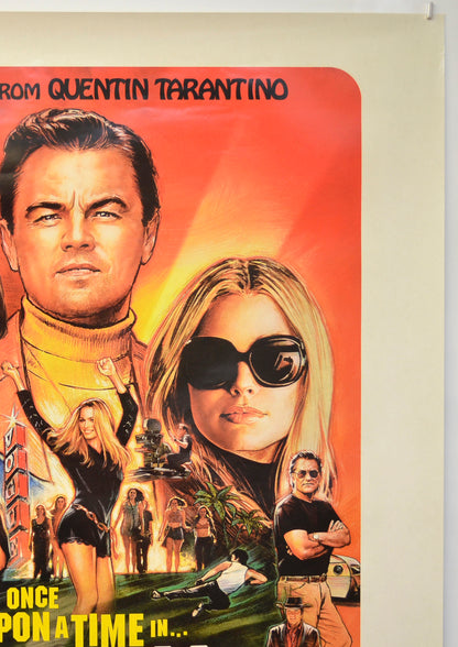 ONCE UPON A TIME IN HOLLYWOOD (Top Right) Cinema One Sheet Movie Poster 