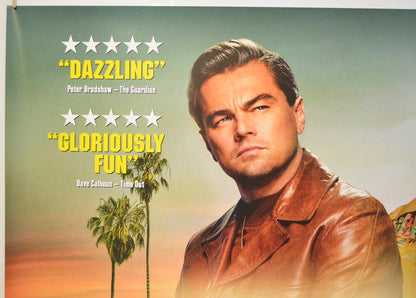 ONCE UPON A TIME IN HOLLYWOOD (Top Left) Cinema Quad Movie Poster 