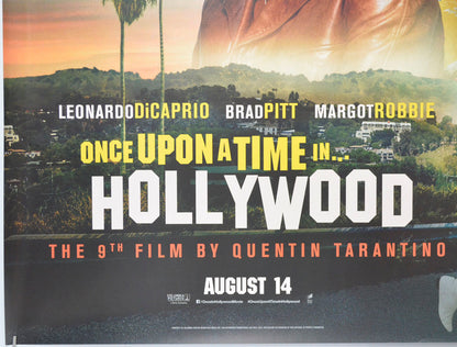 ONCE UPON A TIME IN HOLLYWOOD (Bottom Left) Cinema Quad Movie Poster 