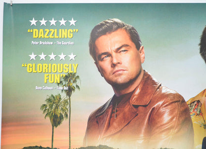 ONCE UPON A TIME IN HOLLYWOOD (Top Left) Cinema Quad Movie Poster 