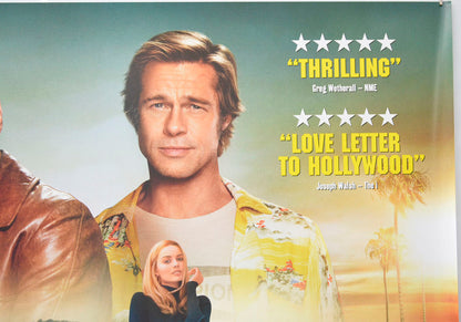 ONCE UPON A TIME IN HOLLYWOOD (Top Right) Cinema Quad Movie Poster 