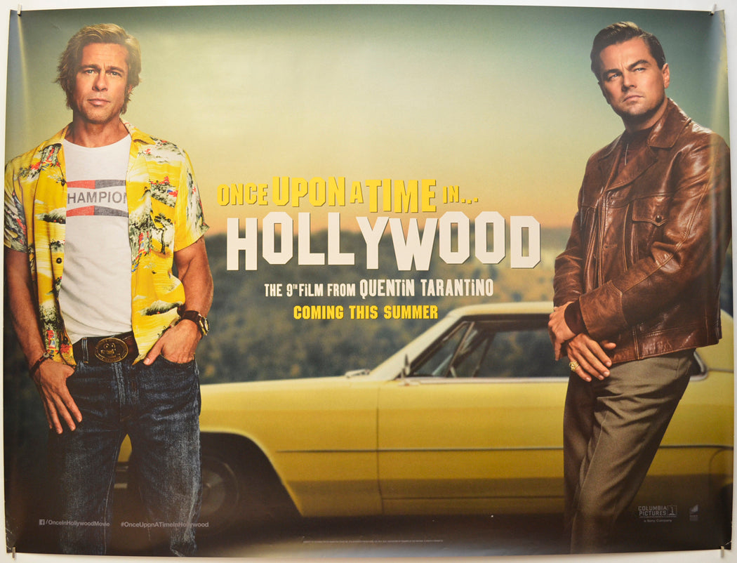 Once Upon A Time In Hollywood (Teaser / Advance Version 1)  Original Quad Poster - Film Poster - Movie Poster