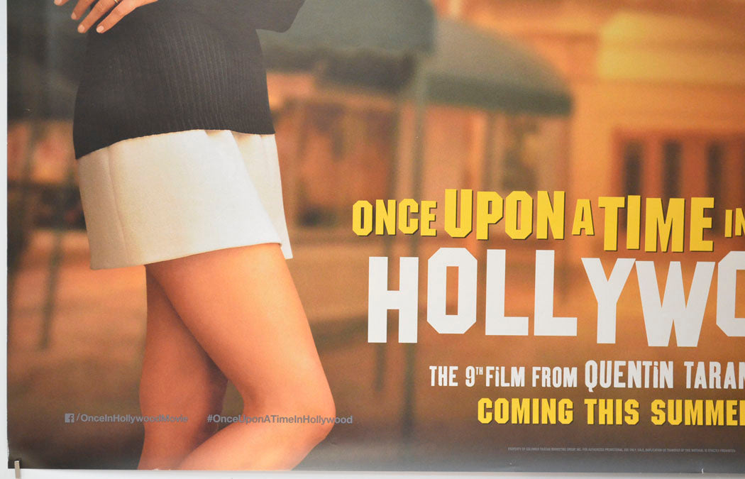 ONCE UPON A TIME IN HOLLYWOOD (Bottom Left) Cinema Quad Movie Poster 