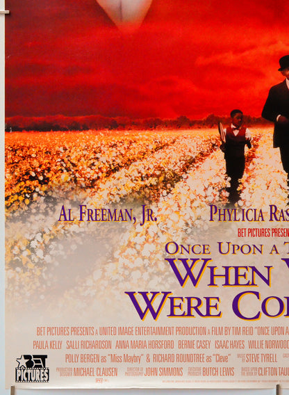 Once Upon a Time... When We Were Colored (Bottom Left) Cinema One Sheet Movie Poster 