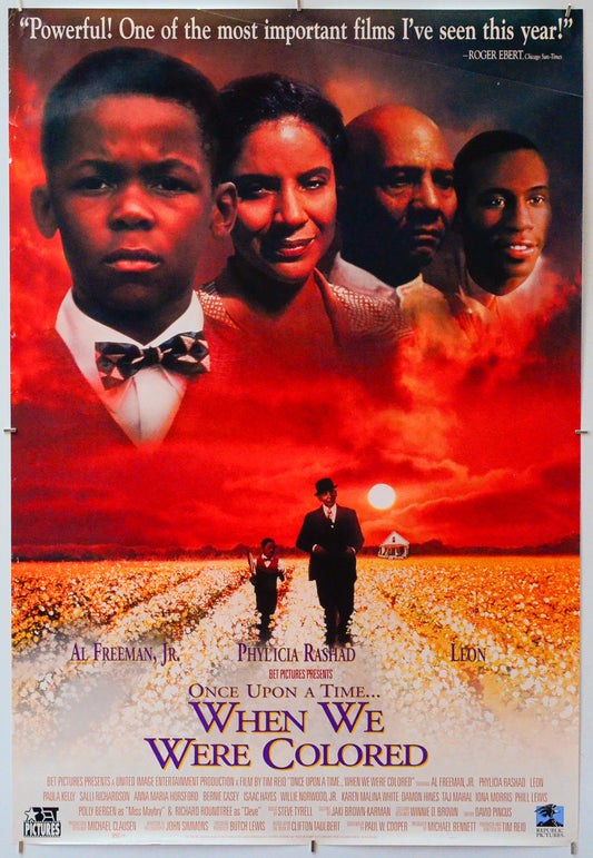 Once Upon a Time... When We Were Colored - Original One Sheet Poster - Film Poster - Movie Poster 