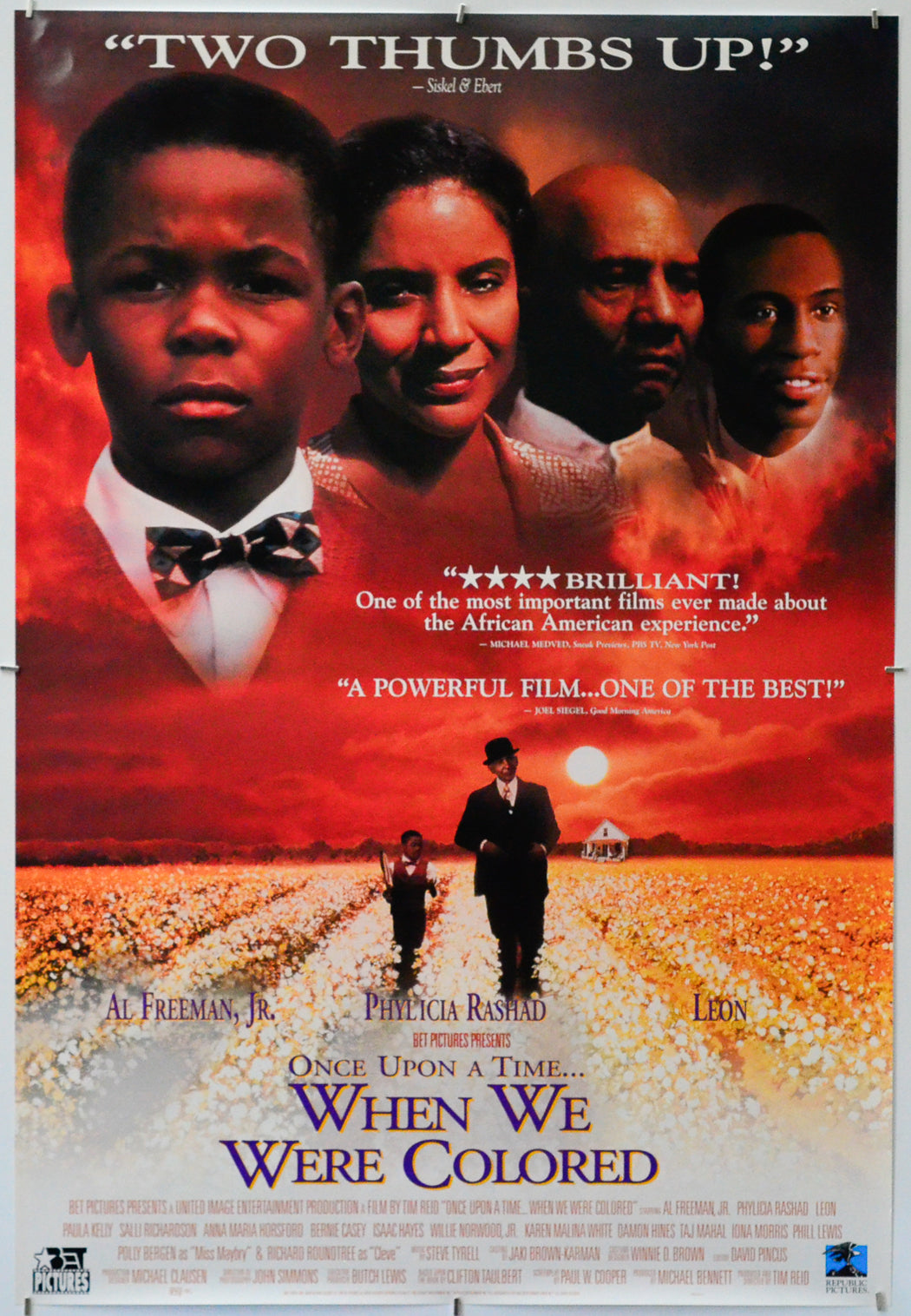 Once Upon a Time... When We Were Colored - Original One Sheet Poster - Film Poster - Movie Poster 