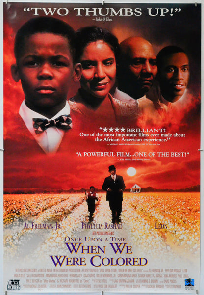 Once Upon a Time... When We Were Colored - Original One Sheet Poster - Film Poster - Movie Poster 