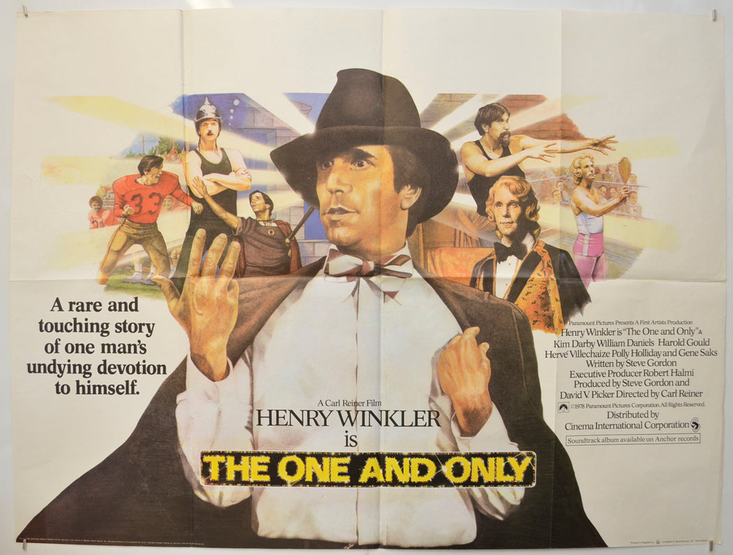 The One And Only Original Quad Poster - Film Poster - Movie Poster