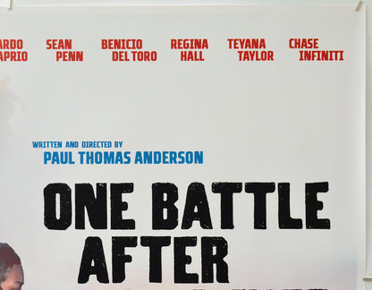 One Battle After Another (Top Right) Cinema Quad Movie Poster 