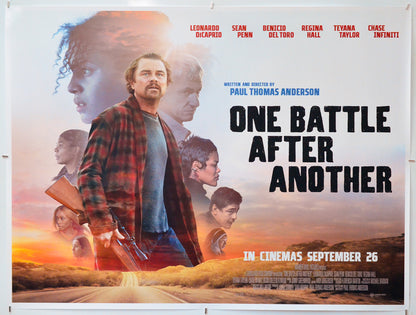 One Battle After Another - Original Quad Poster - Film Poster - Movie Poster