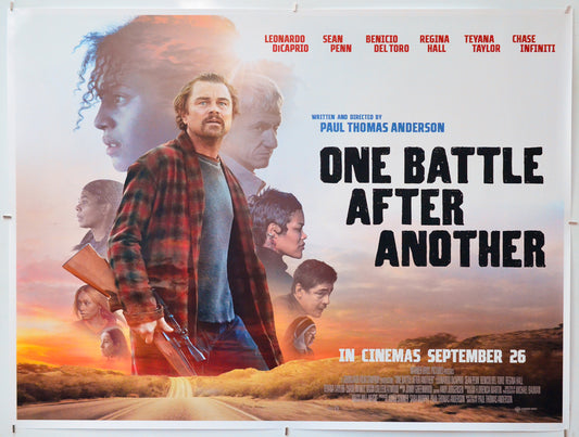 One Battle After Another - Original Quad Poster - Film Poster - Movie Poster