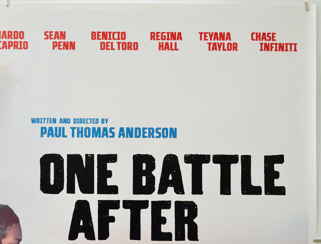 One Battle After Another (Top Right) Cinema Quad Movie Poster 