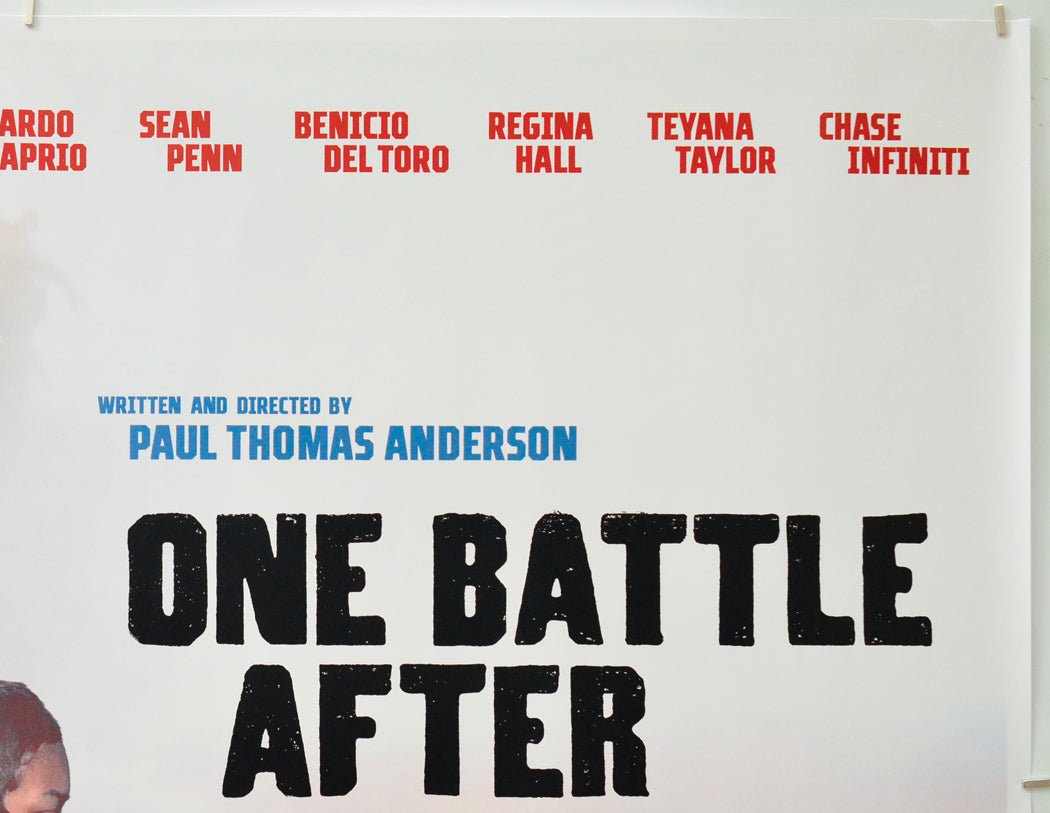 One Battle After Another (Top Right) Cinema Quad Movie Poster 