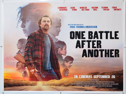 One Battle After Another - Original Quad Poster - Film Poster - Movie Poster