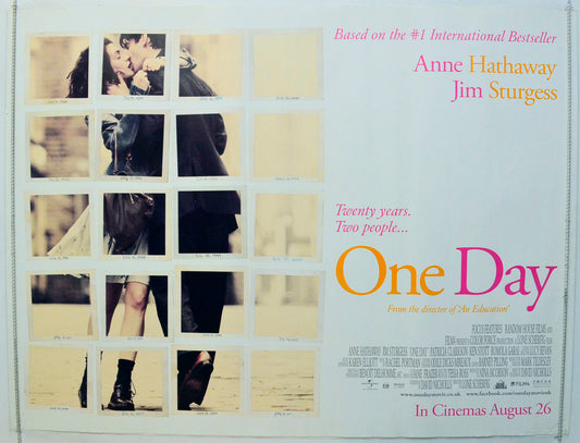 One Day Original British Quad Poster - Film Poster - Movie Poster 