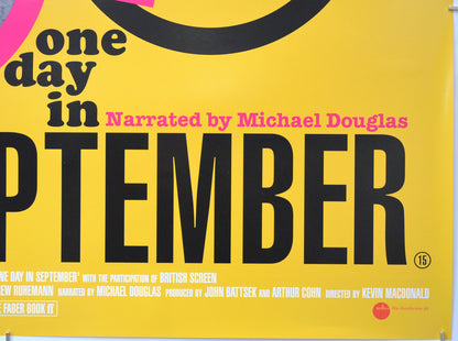 ONE DAY IN SEPTEMBER (Bottom Right) Cinema Quad Movie Poster 