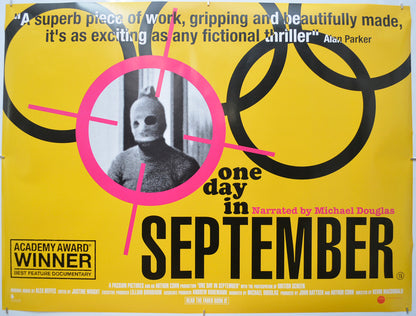 One Day In September Original Quad Poster - Film Poster - Movie Poster