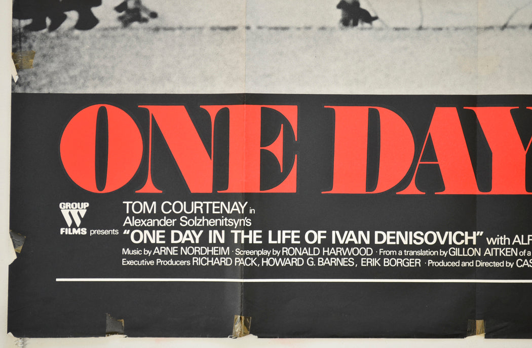 ONE DAY IN THE LIFE OF IVAN DENISOVITCH (Bottom Left) Cinema Quad Movie Poster 