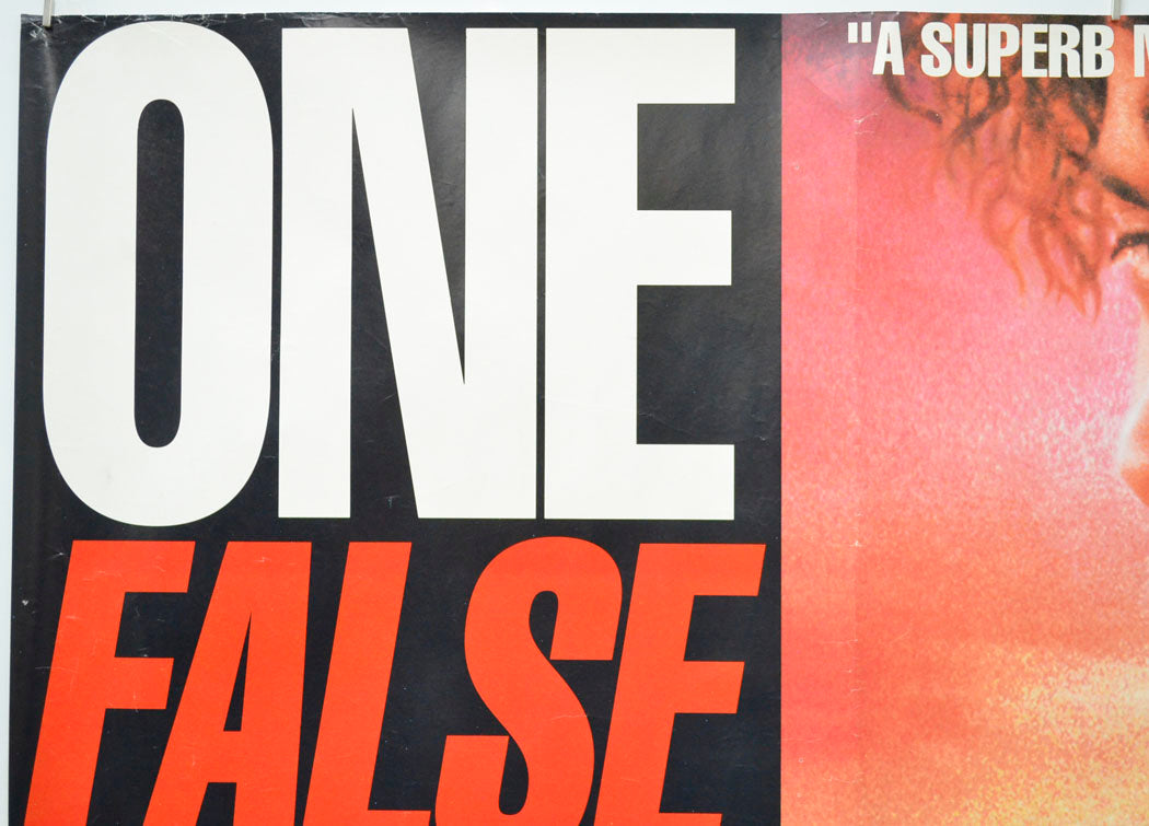 ONE FALSE MOVE (Top Left) Cinema Quad Movie Poster 