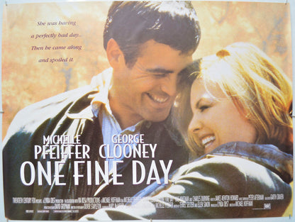 One Fine Day Original Quad Poster - Film Poster - Movie Poster