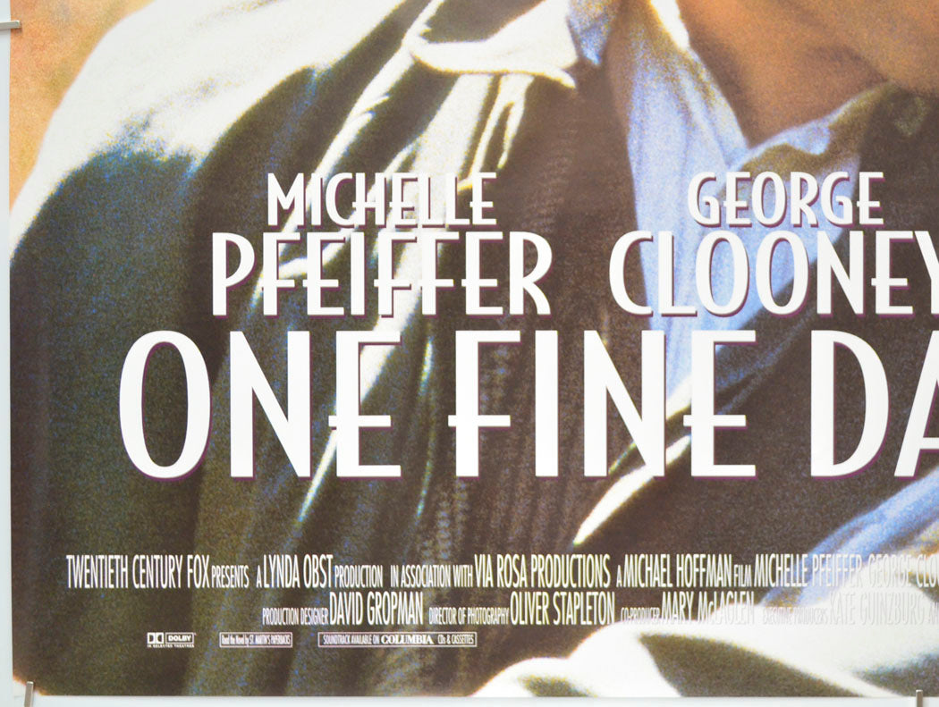 ONE FINE DAY (Bottom Left) Cinema Quad Movie Poster 