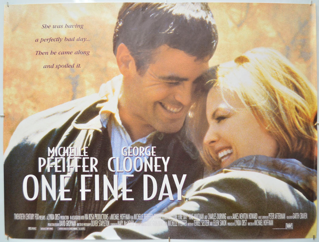 One Fine Day Original Quad Poster - Film Poster - Movie Poster