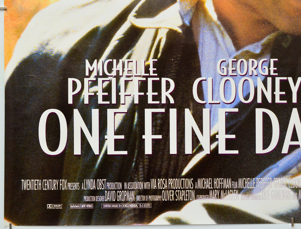 One Fine Day (Bottom Left) Cinema Quad Movie Poster 