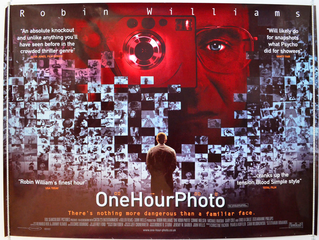 One Hour Photo Original British Quad Poster - Film Poster - Movie Poster 