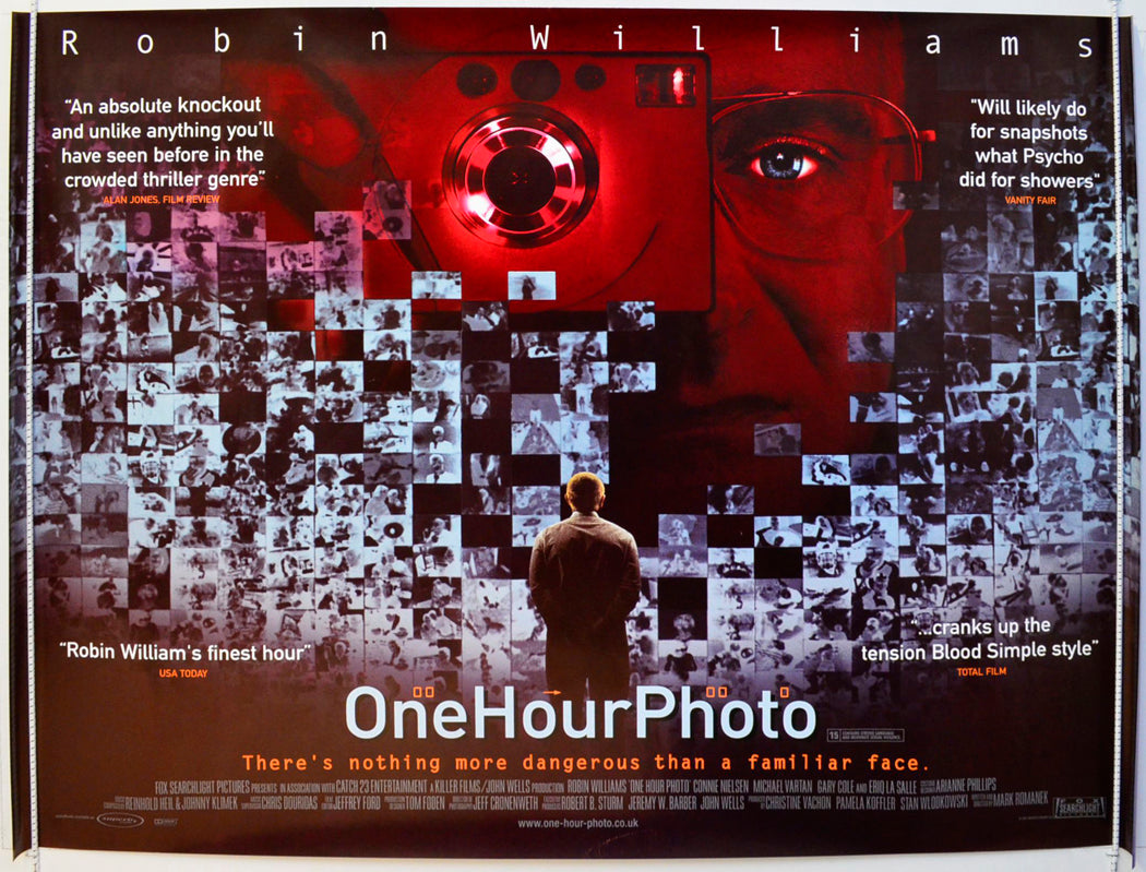 One Hour Photo Original British Quad Poster - Film Poster - Movie Poster 