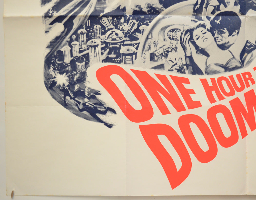 ONE HOUR TO DOOMSDAY (Bottom Left) Cinema Quad Movie Poster 