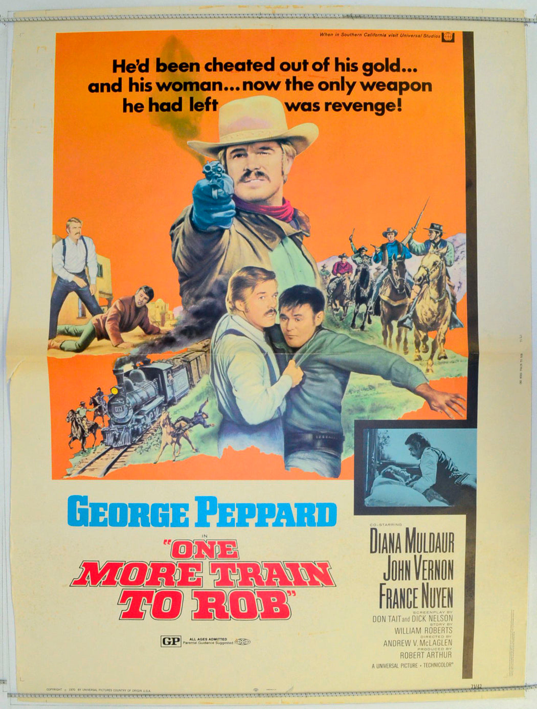 “One More Train To Rob” (USA Drive-IN Poster) Original One Sheet Poste ...