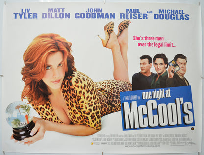 One Night At McCool’s Original Quad Poster - Film Poster - Movie Poster