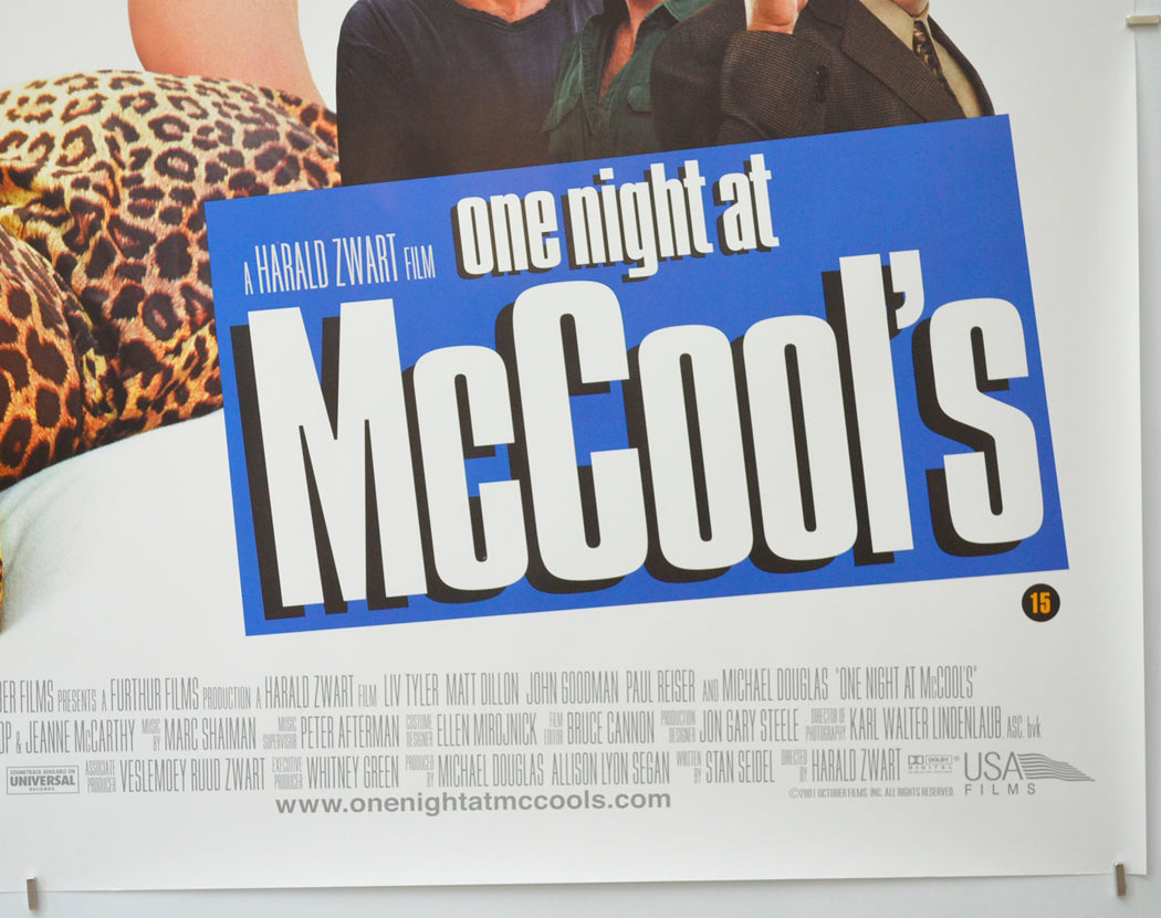 ONE NIGHT AT MCCOOL’S (Bottom Right) Cinema Quad Movie Poster 