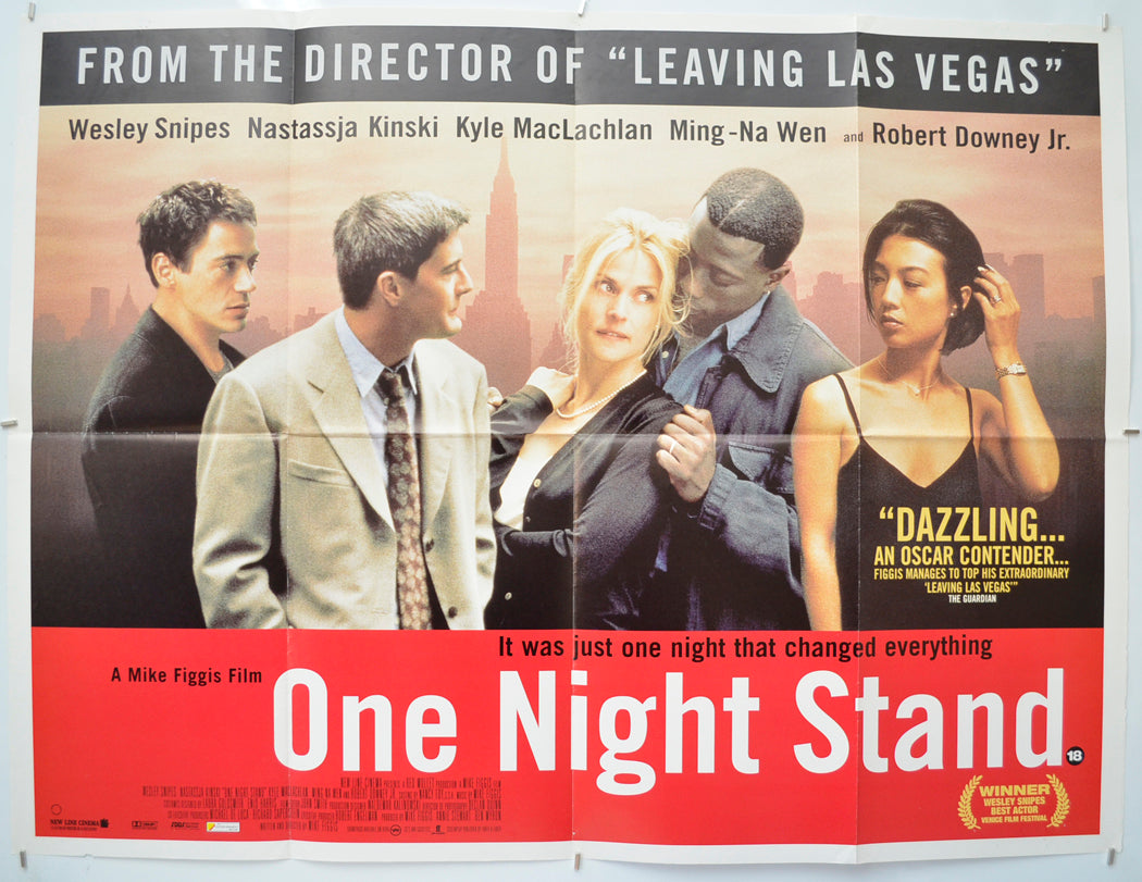 One Night Stand Original Quad Poster - Film Poster - Movie Poster  