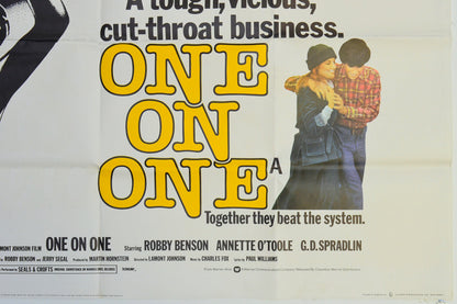 ONE ON ONE (Bottom Right) Cinema Quad Movie Poster 