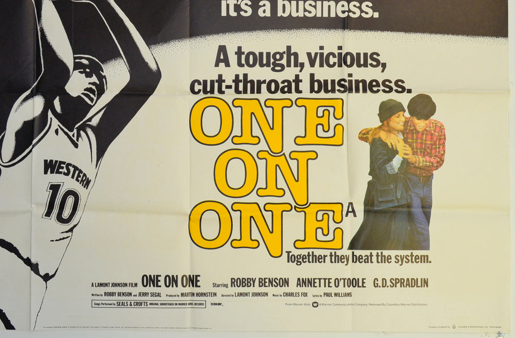 ONE ON ONE (Bottom Right) Cinema Quad Movie Poster 