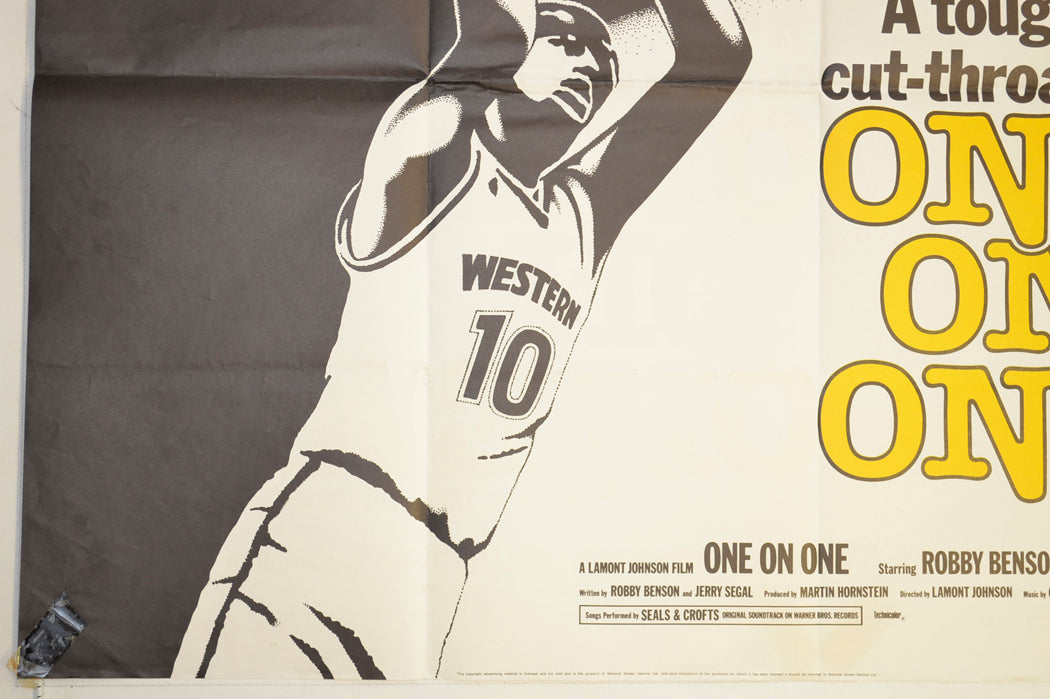 ONE ON ONE (Bottom Left) Cinema Quad Movie Poster 