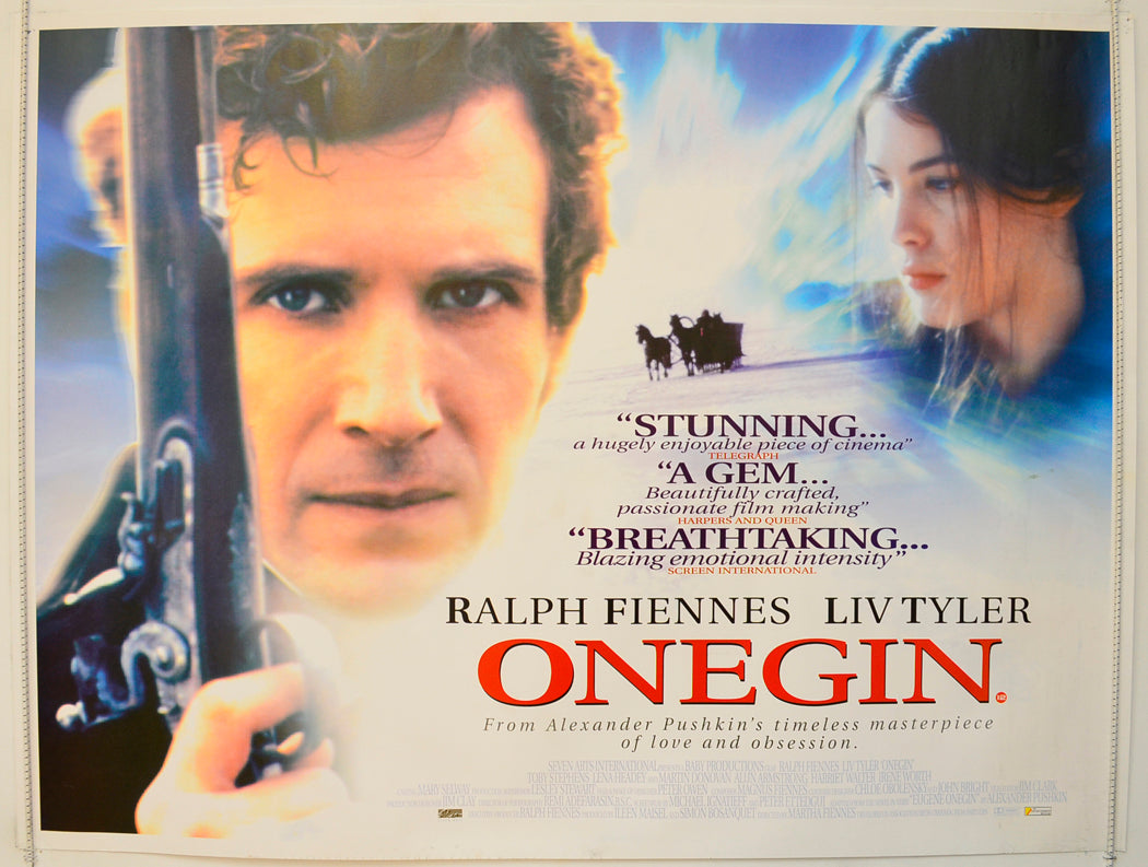 Onegin Original Quad Poster - Film Poster - Movie Poster  