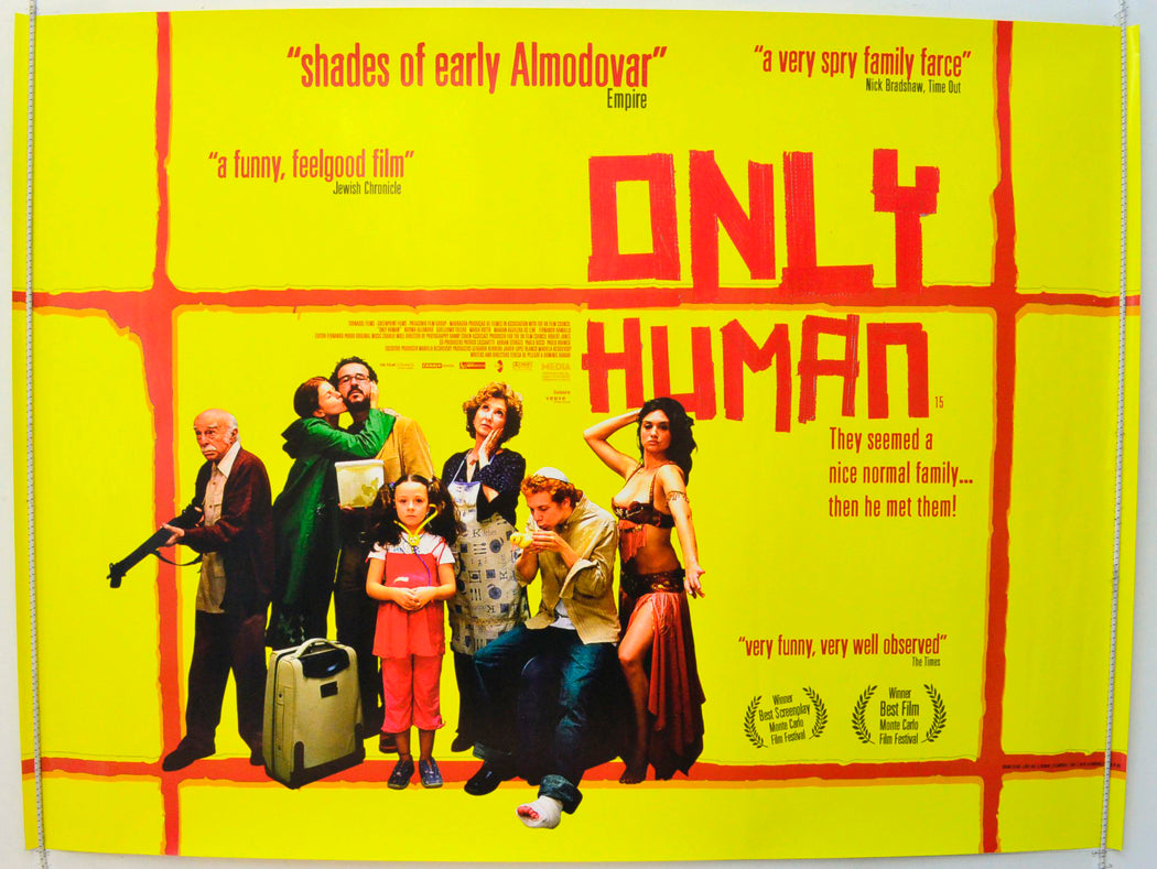 Only Human  (a.k.a. Seres Queridos)   Original British Quad Poster - Film Poster - Movie Poster 